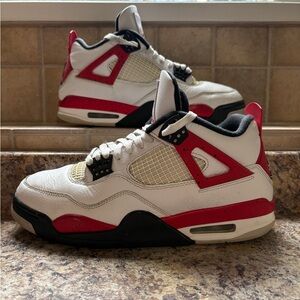 Jordan 4 Red Cement